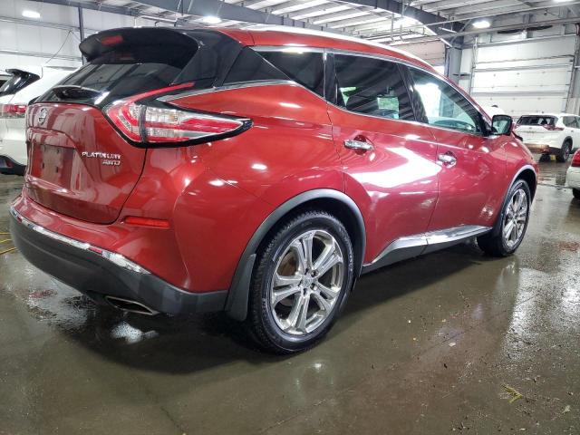 Vin: 5n1az2mh6fn263221, lot: 62912205, nissan murano s 20153