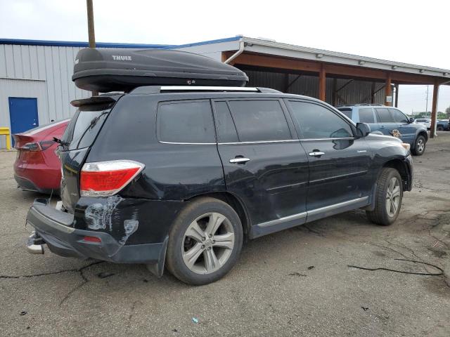 Vin: 5tddk3eh6ds219401, lot: 62085705, toyota highlander limited 20133