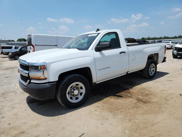 CHEVROLET SILVERADO 2017 white pickup gas 1GCNCNEC6HZ182209 photo #1