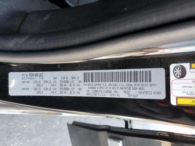 2020 RAM 1500 LIMIT 1C6RREHT9LN100394