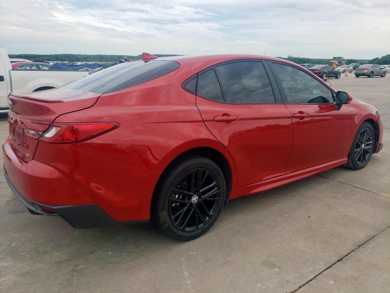 TOYOTA CAMRY XSE 2025 red  hybrid engine 4T1DAACK2SU030934 photo #4