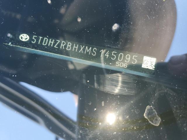2021 TOYOTA HIGHLANDER - 5TDHZRBHXMS145095