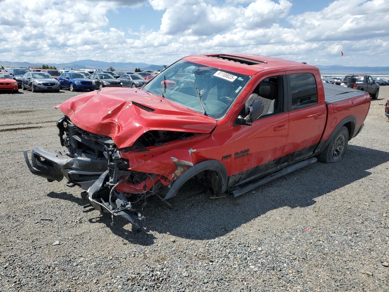 Lot #3215139603 2017 RAM 1500 REBEL