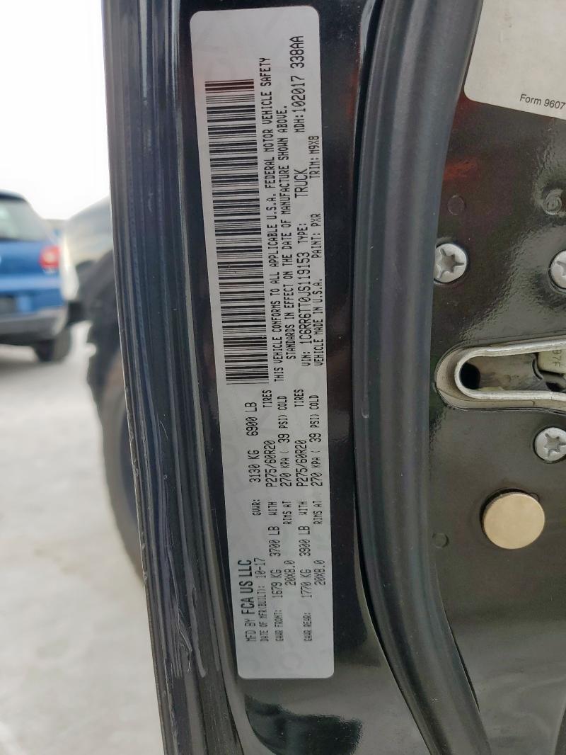 2018 RAM 1500 SLT 1C6RR6TT0JS119153