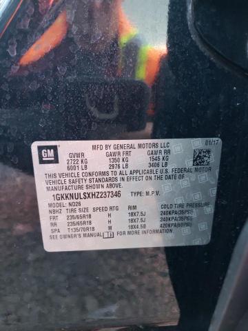 2017 GMC ACADIA SLT - 1GKKNULSXHZ237346