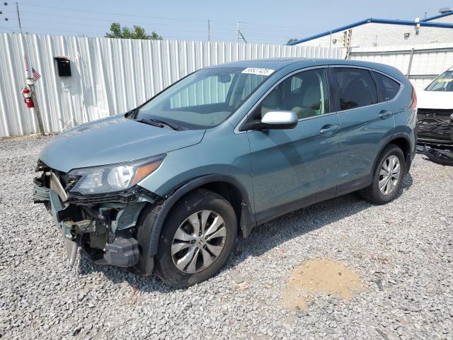 HONDA CR-V EX 2012 turquoise  gas 2HKRM4H57CH621780 photo #1