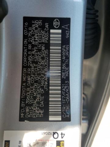 2016 TOYOTA SCION IM - JTNKARJE8GJ522735