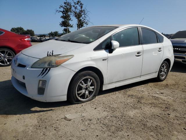 TOYOTA PRIUS 2010 white  hybrid engine JTDKN3DUXA0104876 photo #1