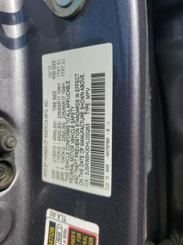 2017 HONDA CR-V LX 5J6RW5H30HL000263