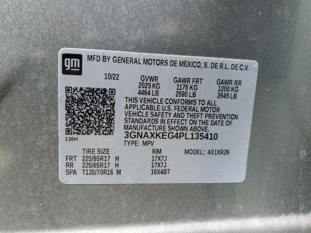 2023 CHEVROLET EQUINOX LT - 3GNAXKEG4PL135410
