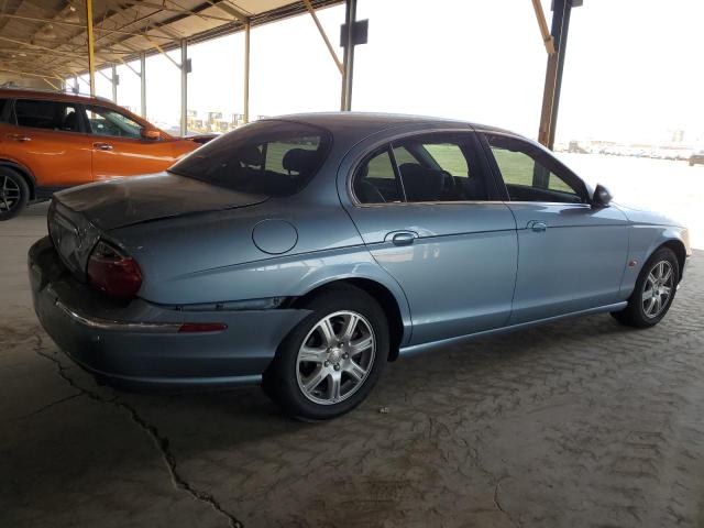 JAGUAR S-TYPE 2003 blue sedan 4d gas SAJEA01T03FM93323 photo #4
