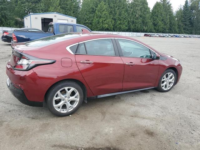 CHEVROLET VOLT PREMI 2017 red  hybrid engine 1G1RB6S54HU186815 photo #4