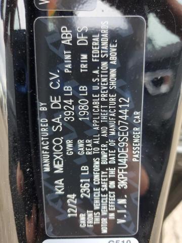 2025 KIA K4 EX 3KPFU4DE9SE074412