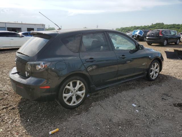 MAZDA 3 HATCHBAC 2008 black  gas JM1BK343581119371 photo #4