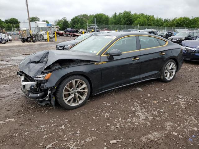 AUDI A5 PREMIUM 2020 black  gas WAUANCF55LA007256 photo #1