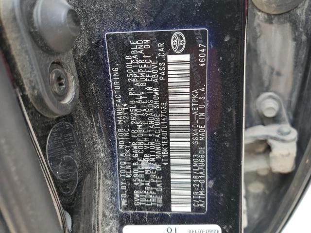 2015 TOYOTA AVALON XLE - 4T1BK1EB0FU147029