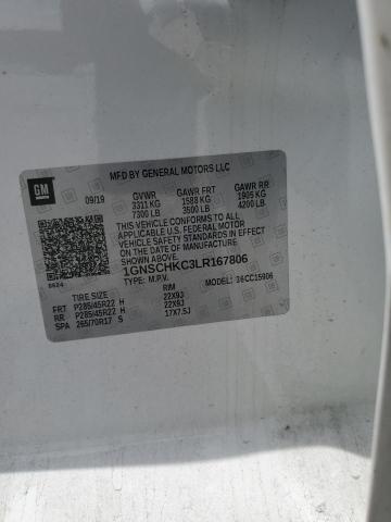 2020 CHEVROLET SUBURBAN C 1GNSCHKC3LR167806