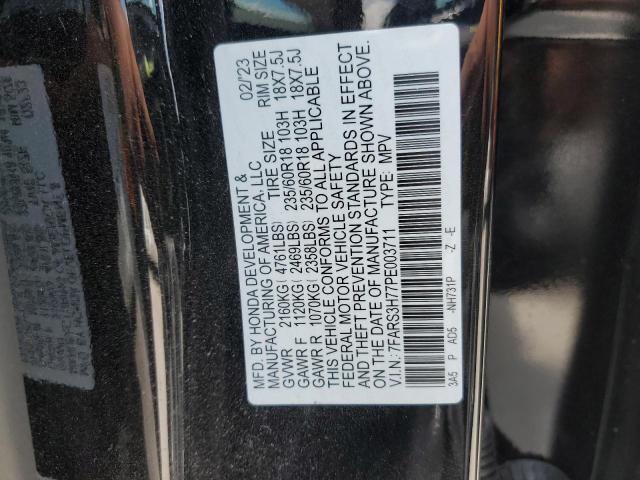 2023 HONDA CR-V EXL 7FARS3H77PE003711