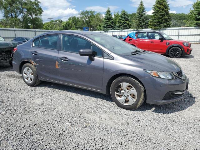 Vin: 19xfb2f55fe213853, lot: 60622585, honda civic lx 20154