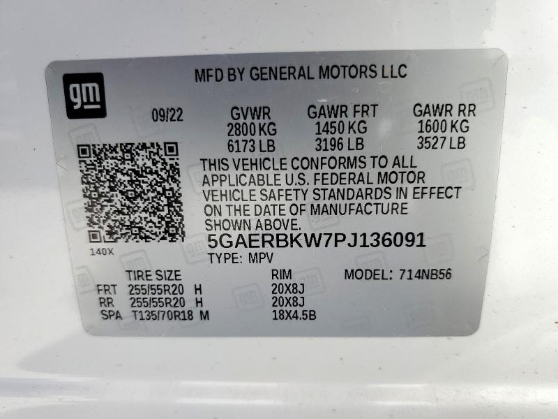 2023 BUICK ENCLAVE ES 5GAERBKW7PJ136091