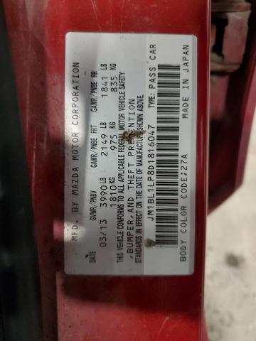 2013 MAZDA 3 I - JM1BL1LP8D1816047