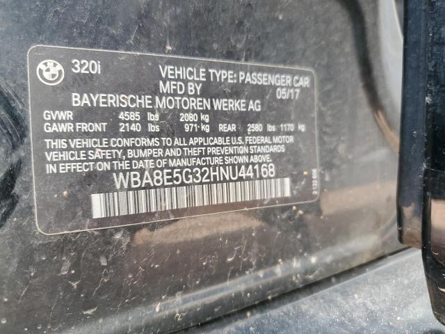 2017 BMW 320 XI - WBA8E5G32HNU44168