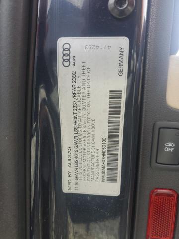 2017 AUDI A4 ULTRA P WAUKMAF47HN050130