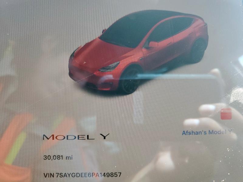 2023 TESLA MODEL Y - 7SAYGDEE6PA149857