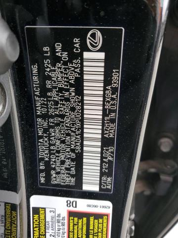 2023 LEXUS ES 300H BA 58ADA1C1XPU028212