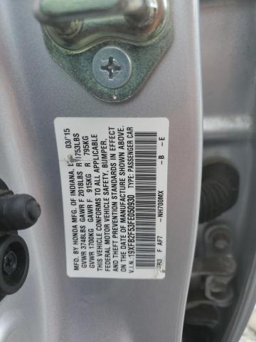 2015 HONDA CIVIC LX - 19XFB2F53FE050930