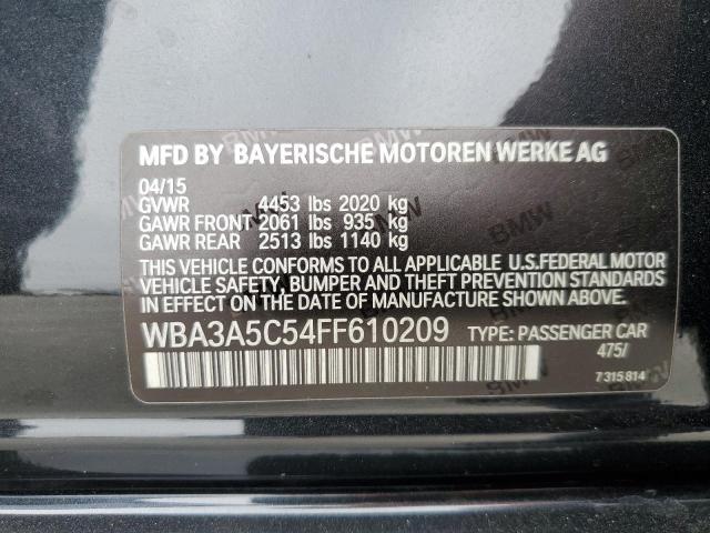 2015 BMW 328 I WBA3A5C54FF610209