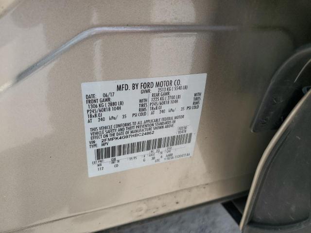 2017 FORD EDGE SE - 2FMPK4G97HBC24862