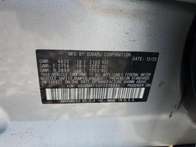 2024 SUBARU LEGACY PRE 4S3BWAF66R3019995