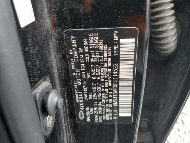 2015 HYUNDAI TUCSON GLS - KM8JT3AFXFU114522