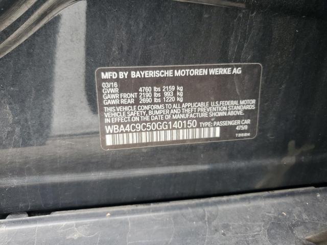 2016 BMW 428 XI GRA - WBA4C9C50GG140150