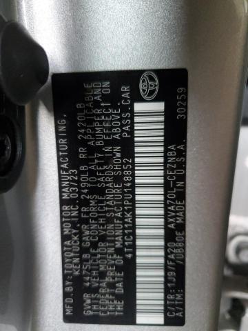 2023 TOYOTA CAMRY LE - 4T1C11AK1PU148852