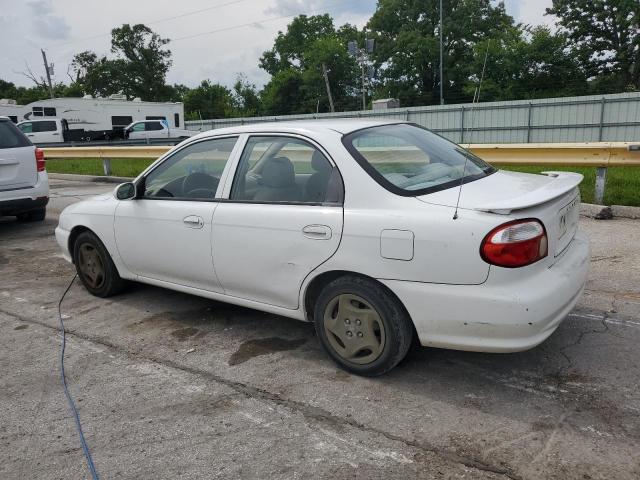 KIA SEPHIA BAS 2001 white  gas KNAFB121615073133 photo #3
