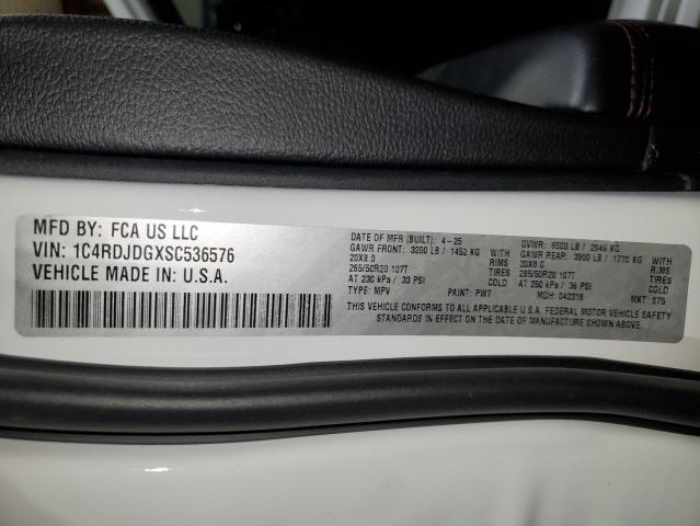 2025 DODGE DURANGO GT 1C4RDJDGXSC536576