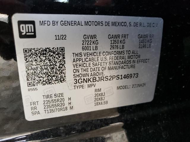 2023 CHEVROLET BLAZER 3LT 3GNKBJRS2PS146973