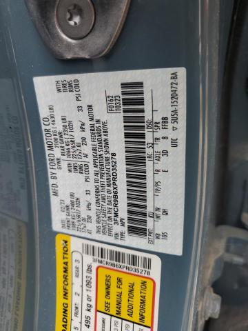 2023 FORD BRONCO SPO 3FMCR9B6XPRD35278
