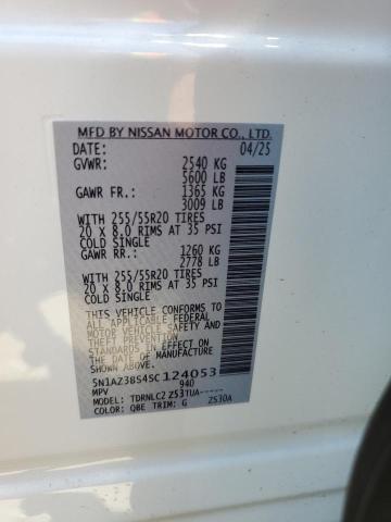 2025 NISSAN MURANO SV 5N1AZ3BS4SC124053