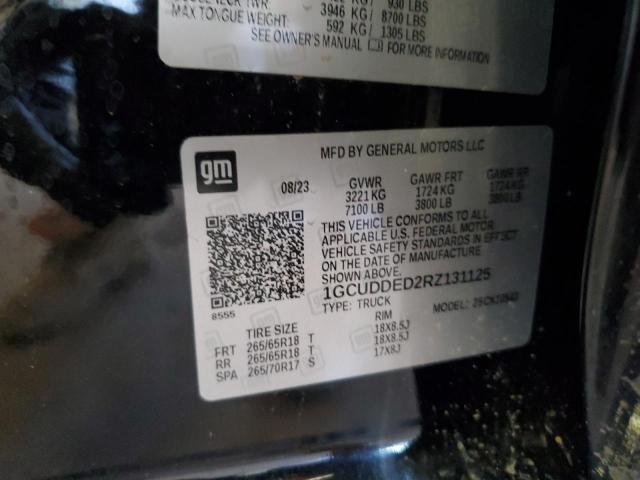 2024 CHEVROLET SILVERADO - 1GCUDDED2RZ131125