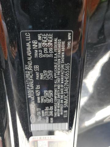 2022 HYUNDAI TUCSON SEL 5NMJC3AE2NH065365