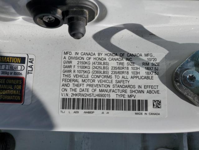 2020 HONDA CR-V EX - 2HKRW2H57LH690015