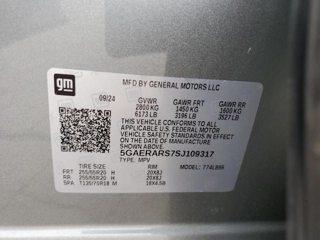 2025 BUICK ENCLAVE PR 5GAERARS7SJ109317