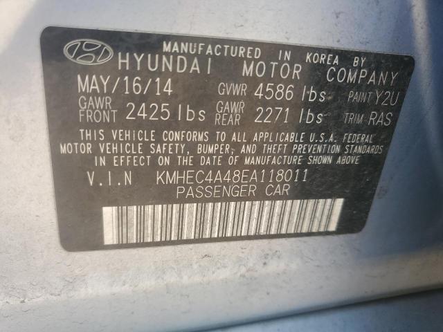 2014 HYUNDAI SONATA HYB - KMHEC4A48EA118011