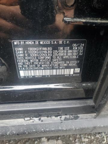 2025 HONDA HR-V SPORT 3CZRZ2H52SM712531