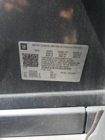 2018 CHEVROLET EQUINOX PR - 2GNAXVEV9J6341950