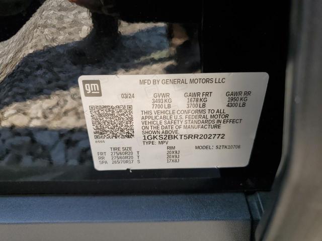 2024 GMC YUKON SLT 1GKS2BKT5RR202772