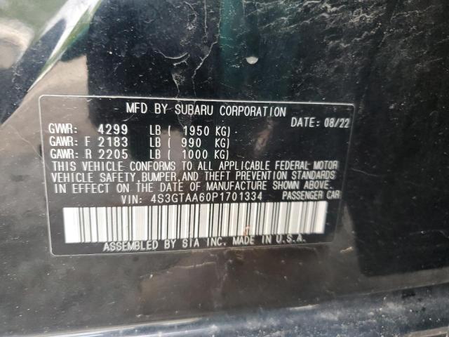 2023 SUBARU IMPREZA 4S3GTAA60P1701334